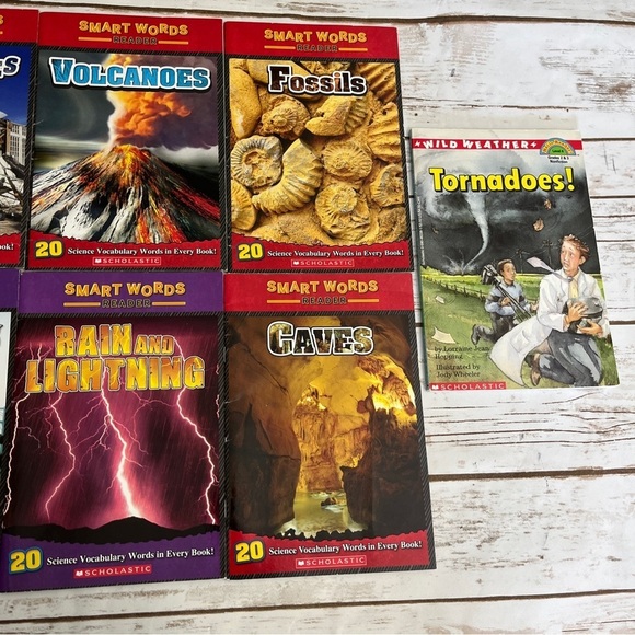 Set of Educational Science Books Smart Words Readers Kids children’s beggining r - Picture 4 of 11